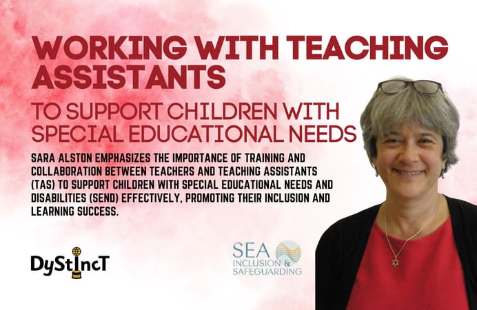 Issue 19: Working with Teaching Assistants to support children with ...